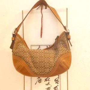 Coach Tan Soho Leather Hand Bag